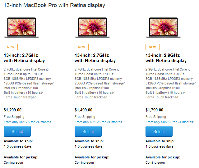 MacBook Pro Retina