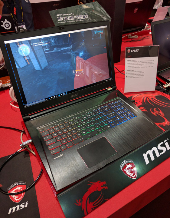 Computex 2016: новые игровые ноутбуки MSI