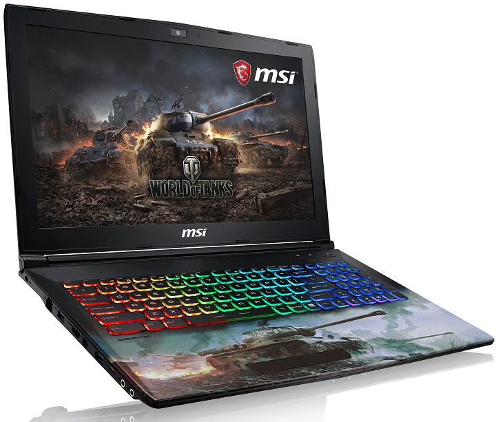 MSI GP62M World of Tanks Edition