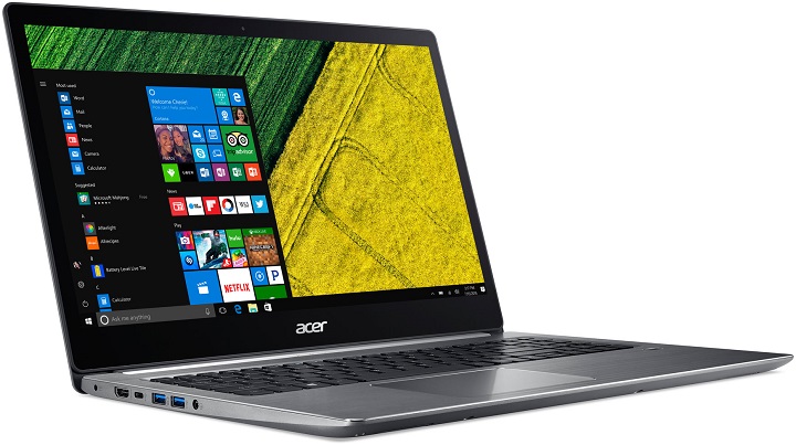 Как заряжать acer swift 3 через type c