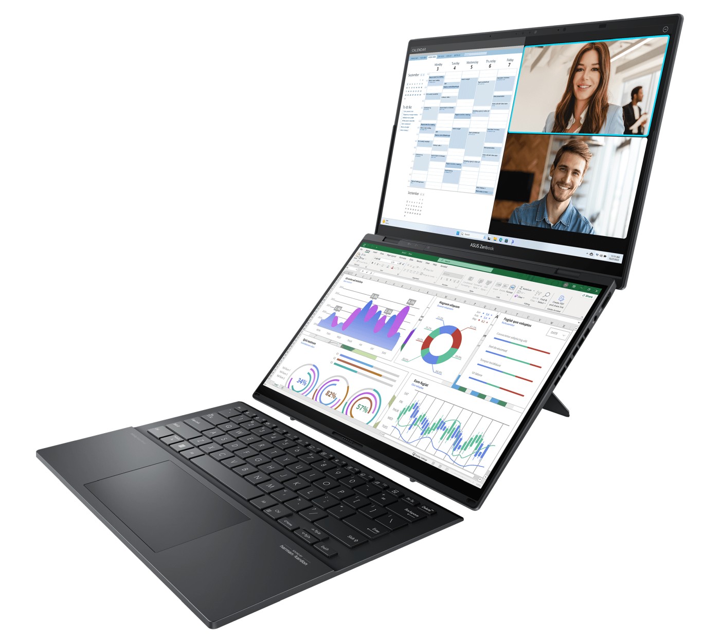 ASUS вивела на український ринок ноутбук Zenbook Duo із двома OLED
