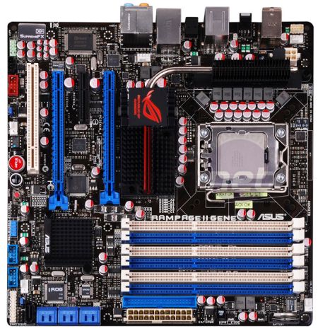 ASUS Rampage II Gene – первая microATX плата в серии Republic of Gamers