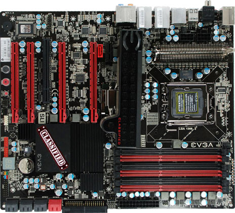 Материнская плата EVGA X58 SLI Classified