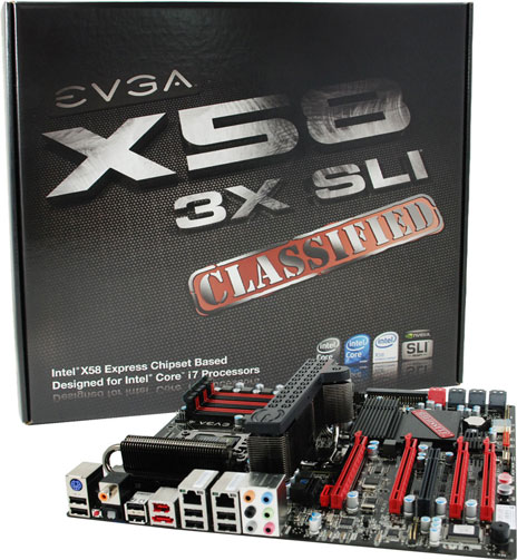 Материнская плата EVGA X58 SLI Classified