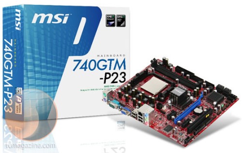 Материнская плата MSI 740GTM-P23