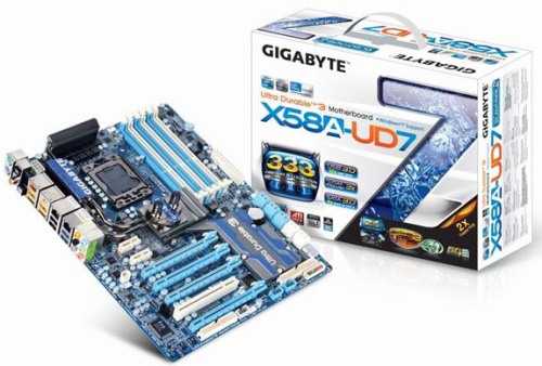 Материнская плата Gigabyte GA-X58A-UD7