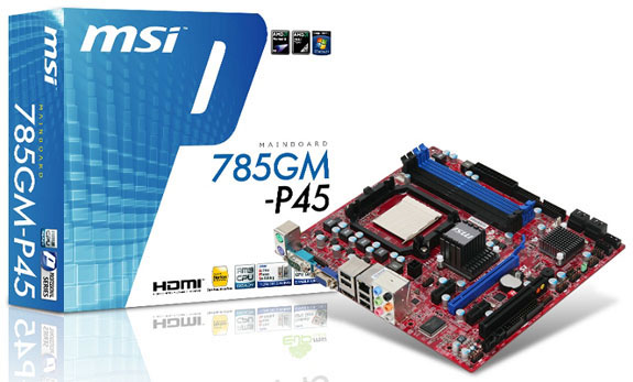 Материнская плата MSI 785GM-P45