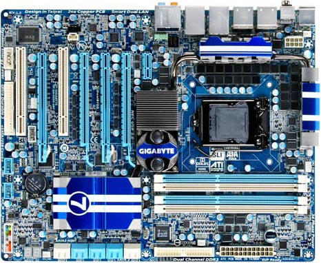 материнская плата Gigabyte GA-P55A-UD7