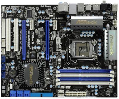 Материнская плата ASRock P55 Deluxe 3