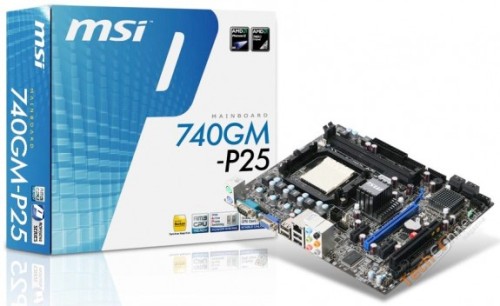 Материнская плата MSI 740GM-P25