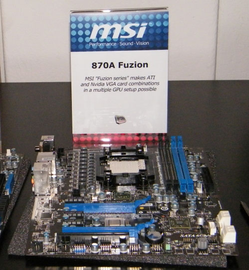 материнская плата MSI 870A Fuzion