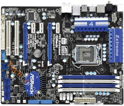 материнская плата ASRock P55 Extreme4