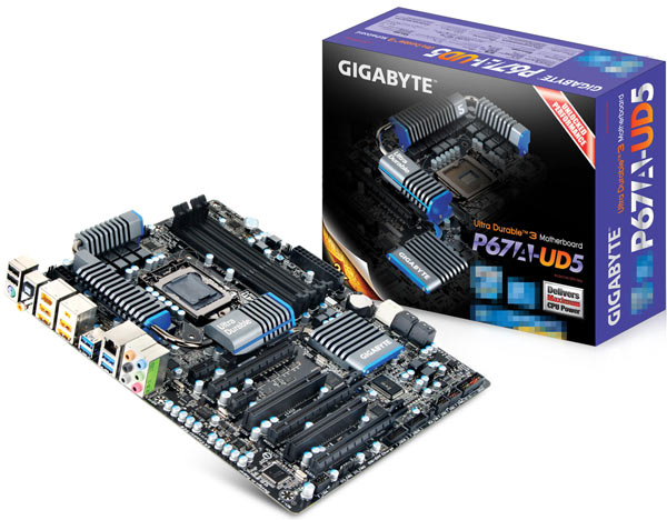 материнская плата Gigabyte GA-P67A-UD5