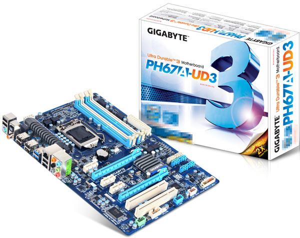 материнская плата Gigabyte GA-PH67A-UD3