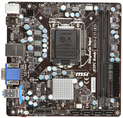 Материнская плата MSI H61I-E35 (B3)