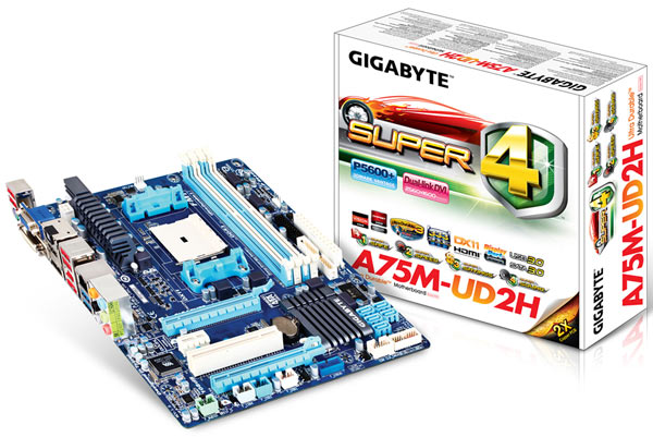 Материнская плата Gigabyte GA-A75M-UD2H