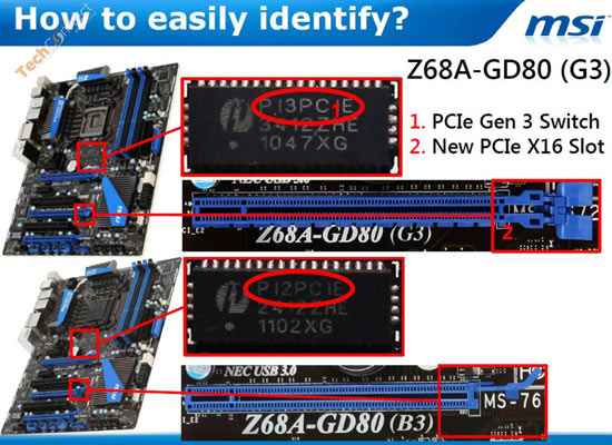 Материнские платы MSI с PCI-E 3.0