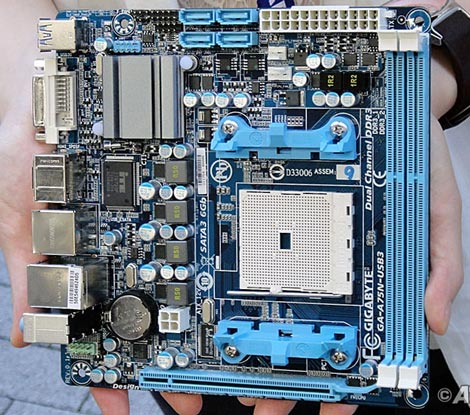 Материнская плата Gigabyte GA-A75N-USB3