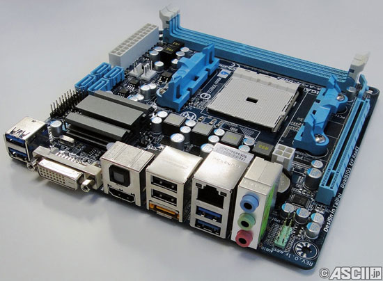 Материнская плата Gigabyte GA-A75N-USB3