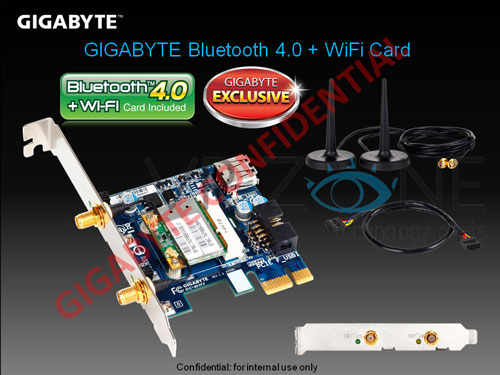 Адаптер Gigabyte Bluetooth + Wi-Fi (GC-WiFi)