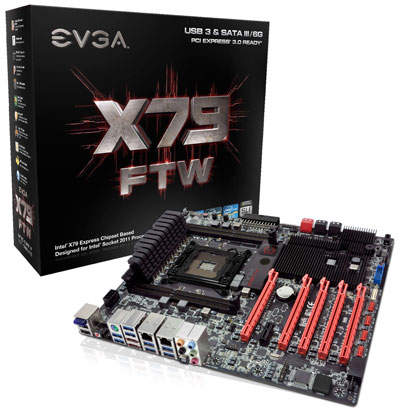 Материнская плата EVGA X79 FTW