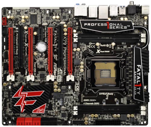 Материнская плата ASRock Fatal1ty X79 Professional