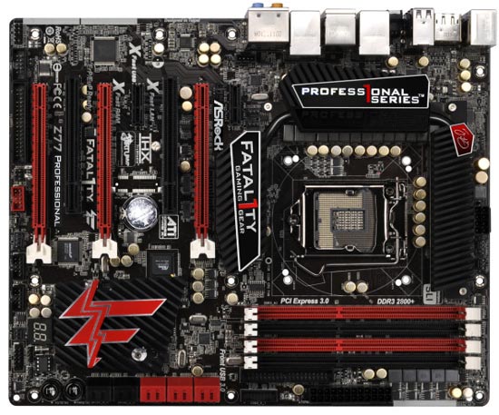 Материнская плата ASRock Fatal1ty Z77 Professional