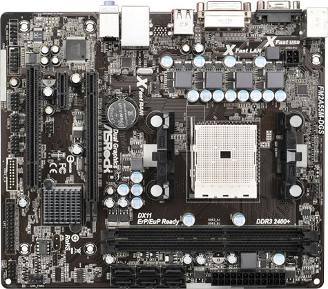 Материнская плата ASRock FM2A55M-DGS