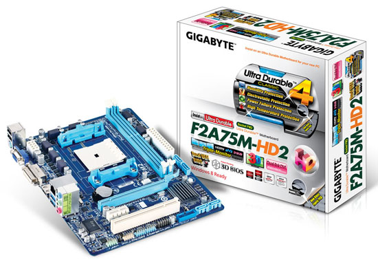 Материнская плата Gigabyte F2A75M-HD2