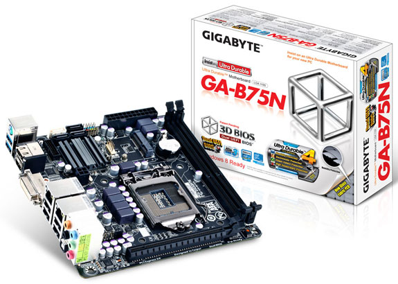 Материнская плата Gigabyte GA-B75N