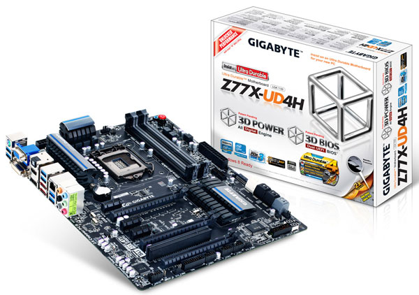 материнская плата Gigabyte GA-Z77X-UD4H