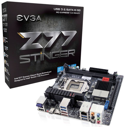 Материнская плата EVGA Z77 Stinger