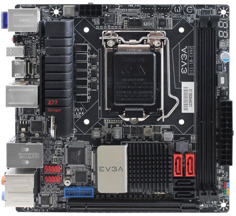 Материнская плата EVGA Z77 Stinger