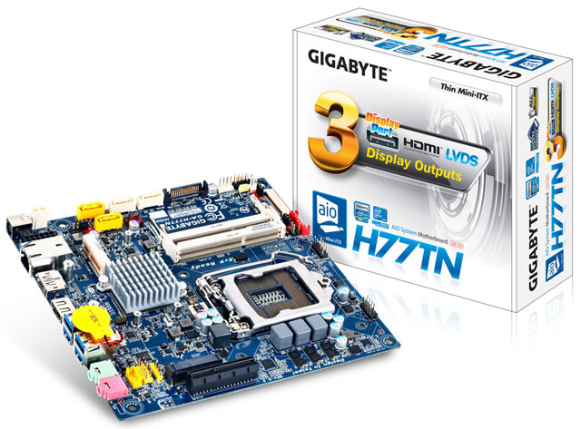 Материнская плата Gigabyte GA-H77TN