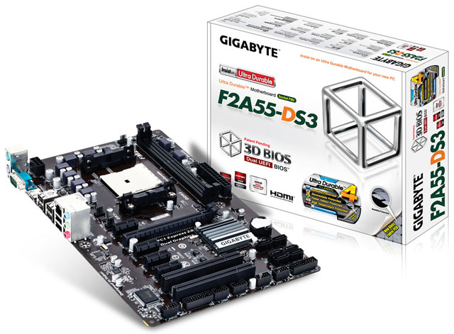 Материнская плата Gigabyte GA-F2A55-DS3 rev. 2.0