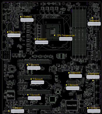 Материнская плата ASRock Z87 OC Formula - схема