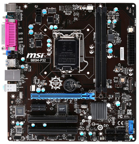 Материнская плата MSI B85M-P32