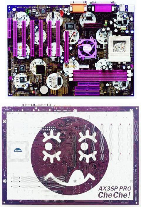 Материнская плата AOpen AX3SP Pro Che Che (2001)