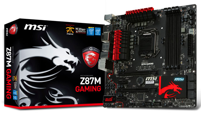 Материнская плата MSI Z87M Gaming