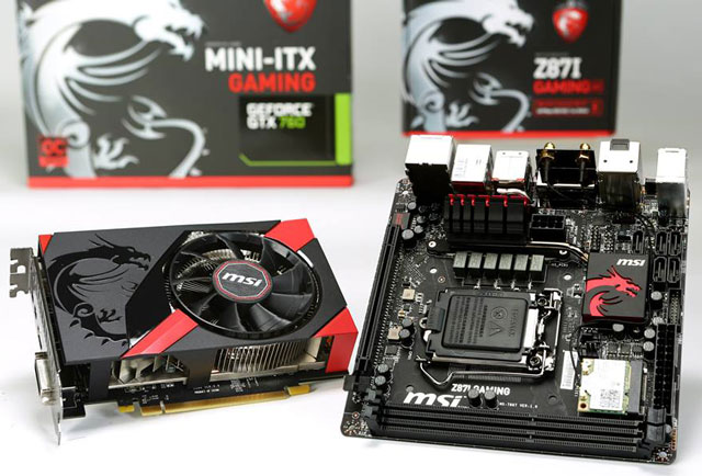 MSI Z87I Gaming AC и MSI GeForce GTX 760 Gaming OC