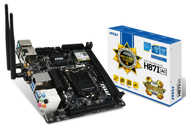 Материнская плата MSI H87I AC