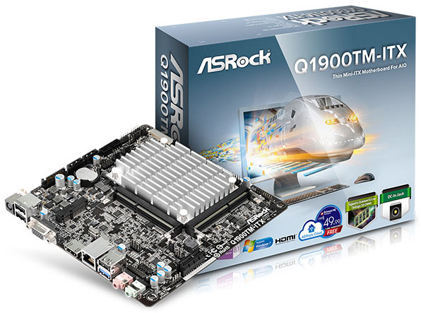 Материнская плата ASRock Q1900TM-ITX