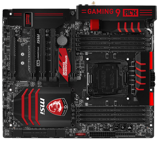 Материнская плата MSI X99S Gaming 9 ACK