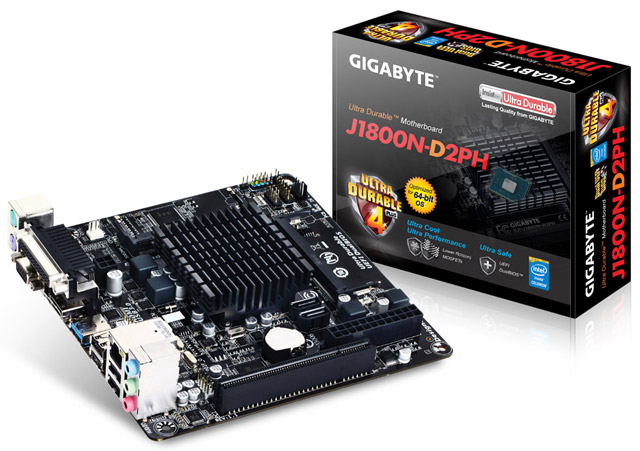 Материнская плата Gigabyte GA-J1800N-D2PH