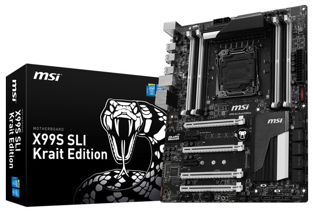 Материнская плата MSI X99S SLI Krait Edition