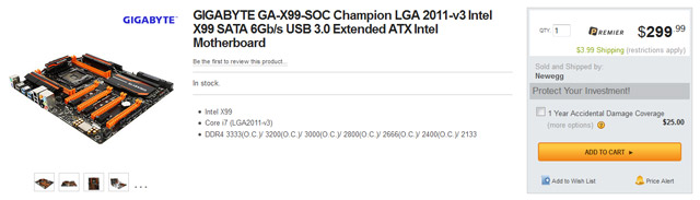 Gigabyte GA-X99-SOC Champion