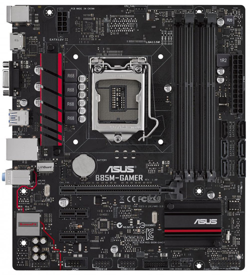 Материнская плата Asus B85M-Gamer