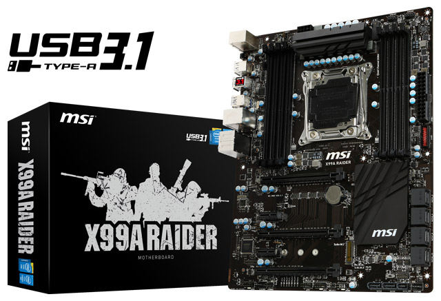 Материнская плата MSI X99A Raider