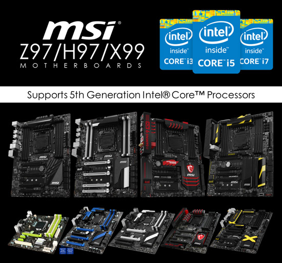 MSI Z97 и X99