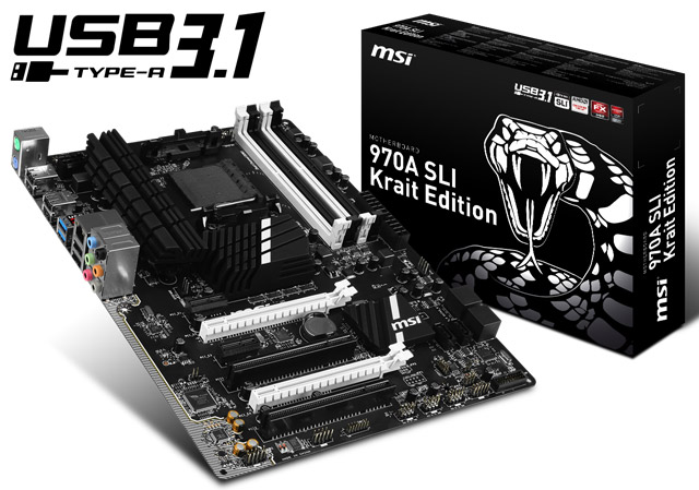 Материнская плата MSI 970A SLI Krait Edition